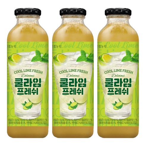 다농원 쿨라임 프레쉬, 600g, 1개입, 3개