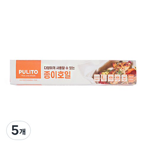 뿌리또 종이호일, 30m, 1개입, 5개