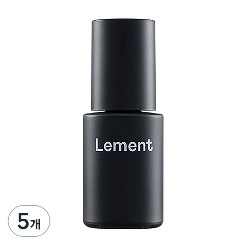 르멘트 하이 글로시 클리어 탑코트, 투명, 14ml, 5개