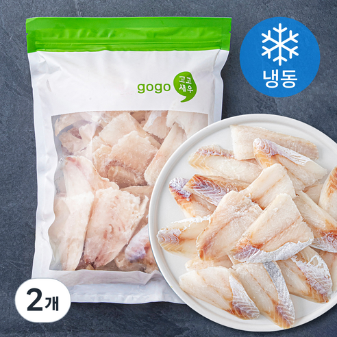 고고새우 동태포 슬라이스 (냉동), 800g, 2개
