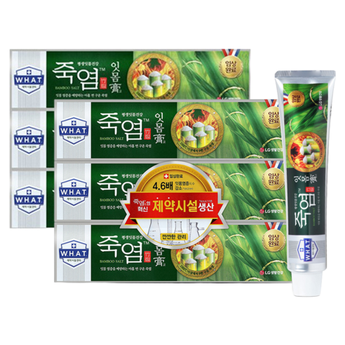 죽염 잇몸고 치약, 120g, 6개