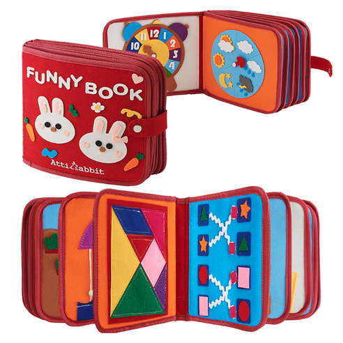 첫 놀이 학습책 마이 퍼니북 헝겁책