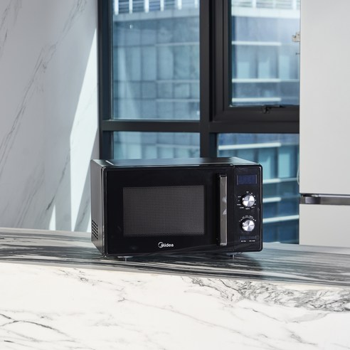 미디어 디지털식 전자레인지 23L 블랙: 주방의 편리함과 스타일의 완벽한 조화