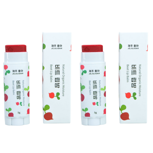 제주동백오일 립밤, 2개, 비트립밤(발색), 5ml