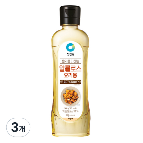 청정원 알룰로스 요리용, 500g, 3개