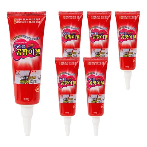 한국미라클피플 미라클 곰팡이젤, 120g, 6개