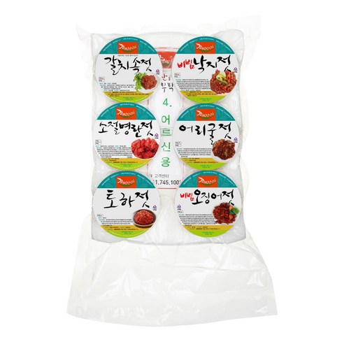 강경신안상회 반찬을 부탁해! 식탁에 풍요로운 맛을 더하는 젓갈 세트