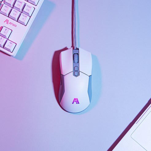 승리를 위한 빛나는 동반자, 에이투 RGB 게이밍 마우스 AG0104