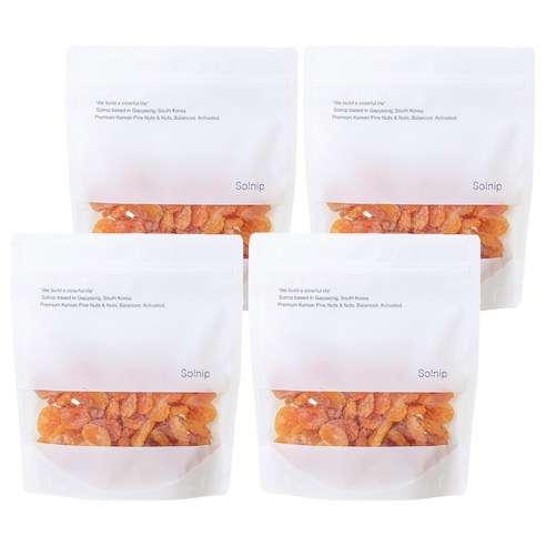 솔닙 달콤하고 향긋한 건살구, 400g, 4개