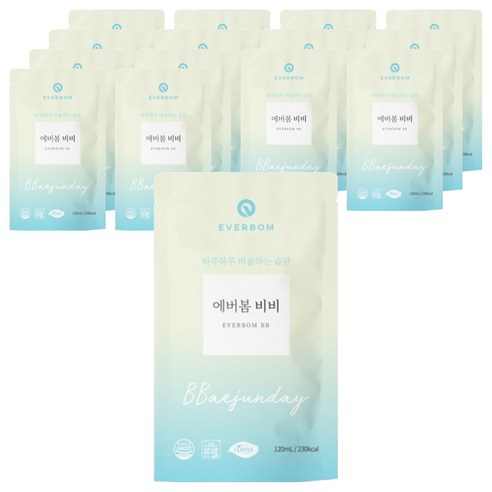 에버봄 비비 애프터, 120ml, 15개