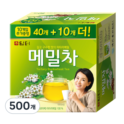 담터 메밀차, 1.5g, 500개
