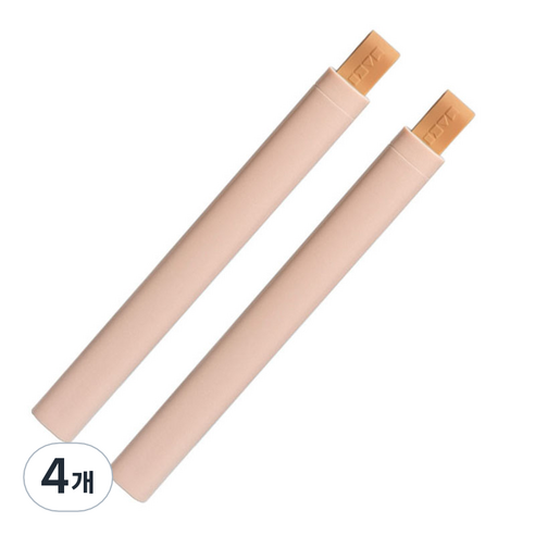 에이블 파스텔 칫솔 케이스 핑크, 42g, 4개