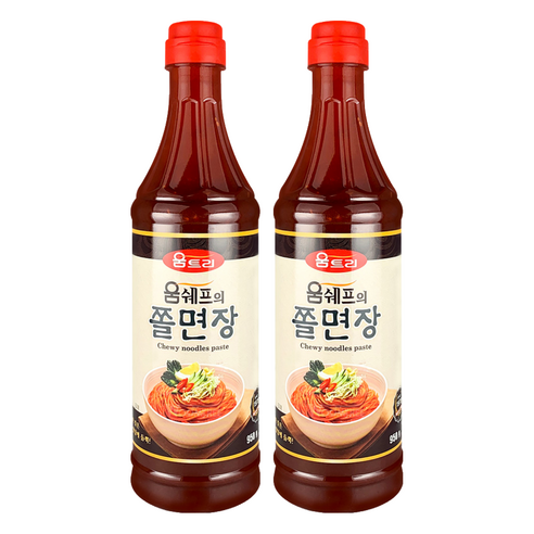 움트리 움쉐프의 쫄면장, 950g, 2개
