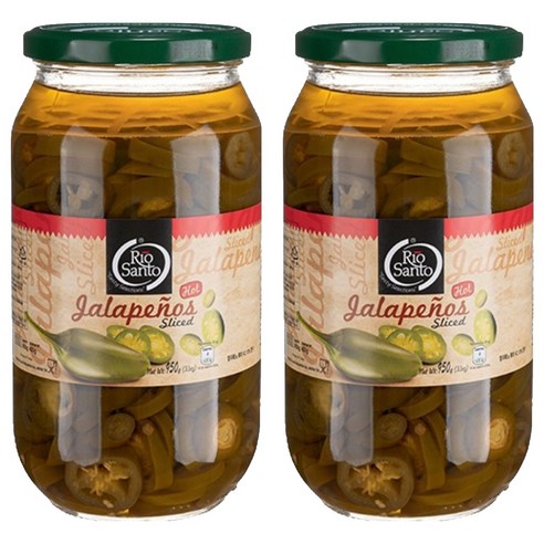 리오산토 할라페뇨 슬라이스, 950g, 2개