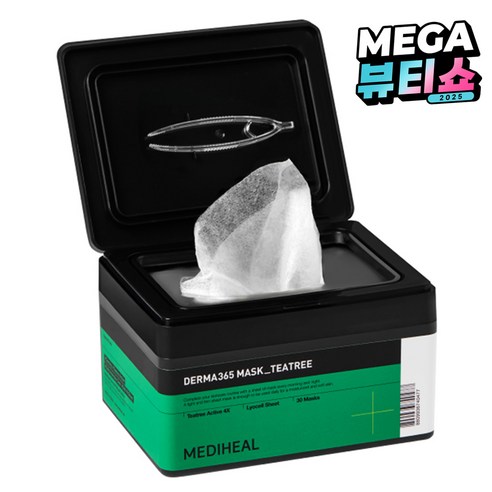 메디힐 더마365 마스크 티트리, 30개입, 1개