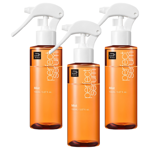 미쟝센 퍼펙트 세럼 미스트 헤어에센스, 150ml, 3개