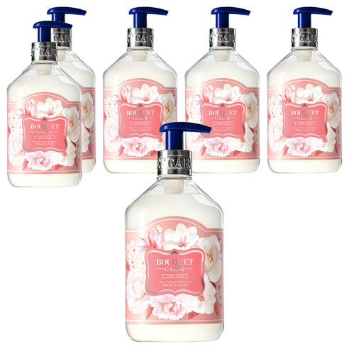 부케가르니 딥퍼퓸 트리트먼트 화이트머스크, 500ml, 6개