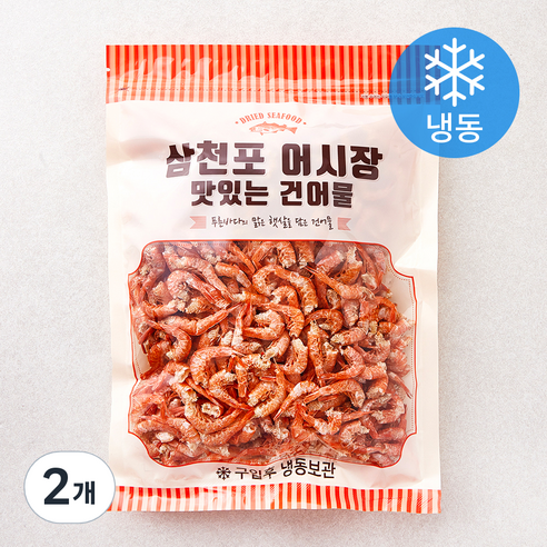 조혜정의멸치연구소 국내산 두절 꽃새우 (냉동), 160g, 2개