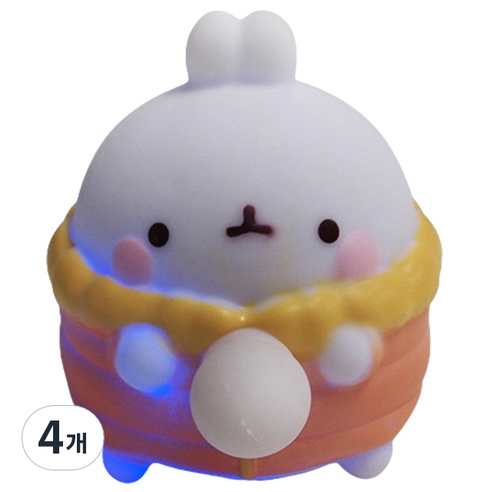 라이트 풍선 부는 몰랑이 아프리콧, 4개