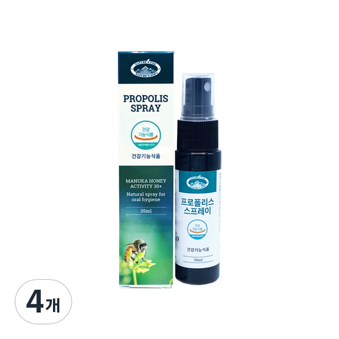 네이쳐스탑 프로폴리스 스프레이, 35ml, 4개