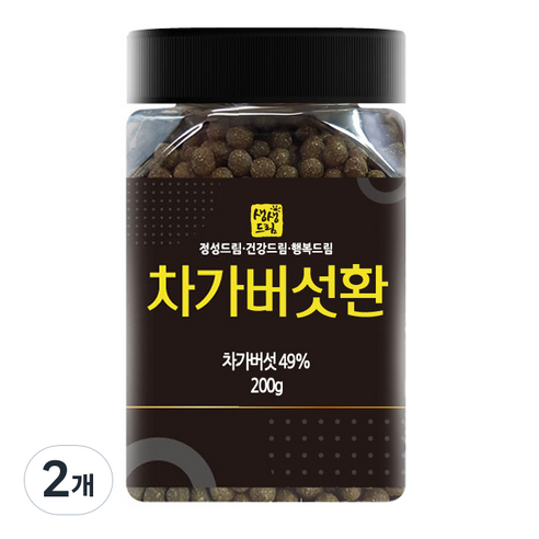 생생드림 차가버섯환, 200g, 2개