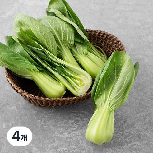 국내산 청경채, 300g, 4개