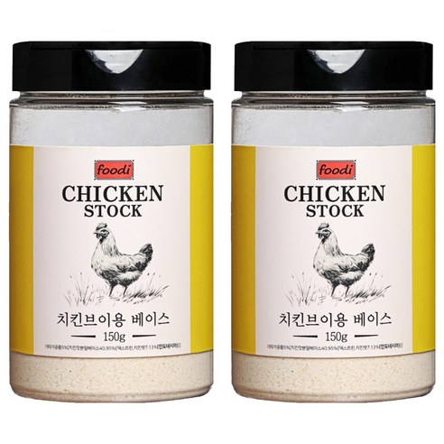 foodi 치킨스톡, 150g, 2개