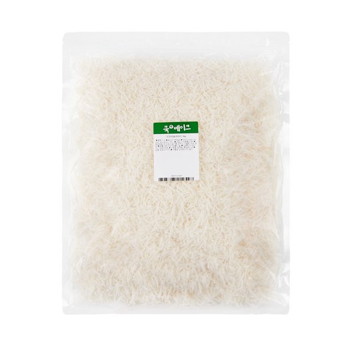쿡앤베이크 질좋은 코코넛 슬라이스, 1kg, 1개