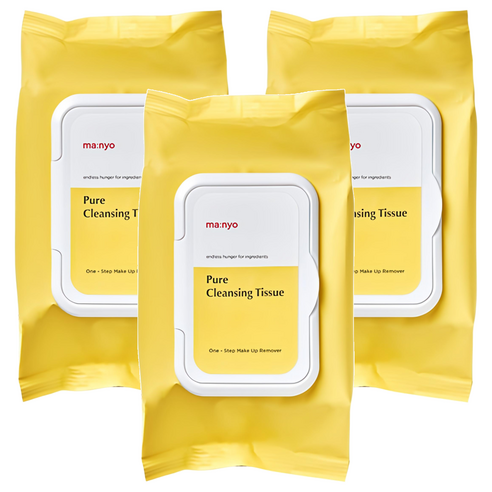 마녀공장 퓨어 클렌징 티슈, 80매입, 3개