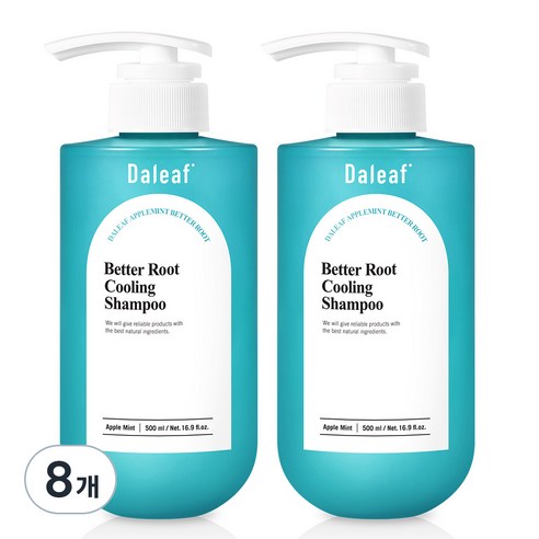 달리프 베러루트 쿨링 두피 샴푸 애플 민트향, 500ml, 8개