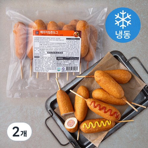 오뗄 메이저킹 쫀도그 (냉동), 1kg, 1개