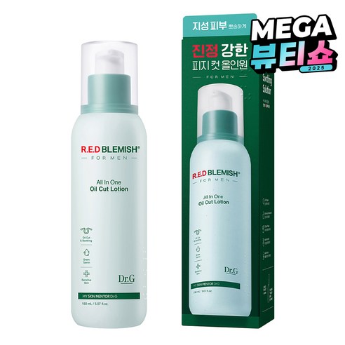 닥터지 레드 블레미쉬 포 맨 오일 컷 로션 올인원, 150ml, 1개
