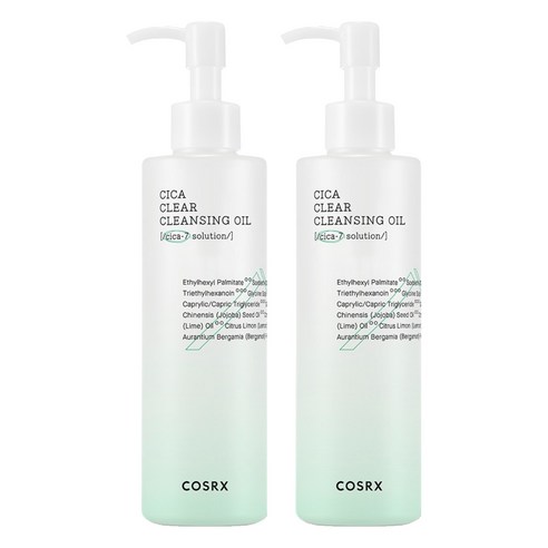 코스알엑스 퓨어 핏 시카 클리어 클렌징 오일, 200ml, 2개