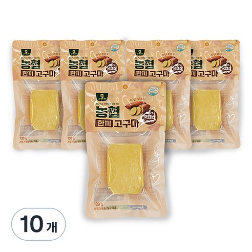 공덕농협 한끼 고구마, 10개, 130g
