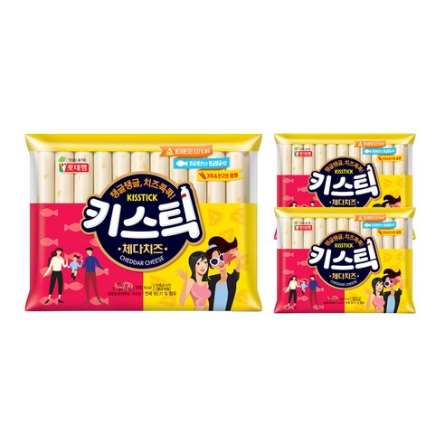 롯데푸드 키스틱 소시지, 25g, 66개입