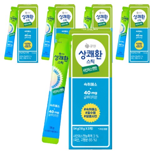 상쾌환 스틱 샤인머스캣맛, 18g, 15개