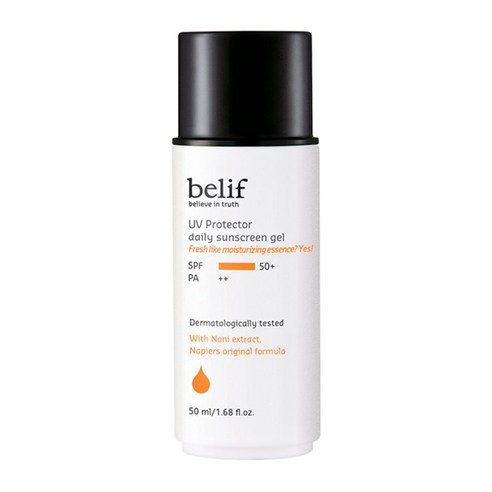 빌리프 UV 프로텍터 데일리 선스크린 젤 SPF50+ PA++, 50ml, 1개