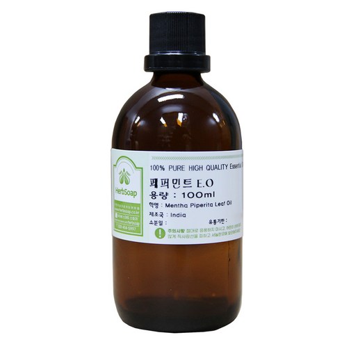 허브솝 페퍼민트 에센셜 오일 100ml, 1개