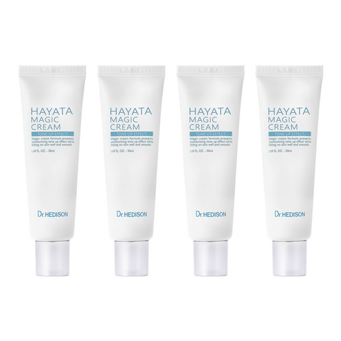닥터헤디슨 하야타 톤업 매직크림 50ml, 블루, 4개