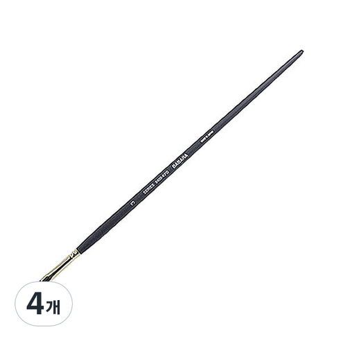 바바라 아크릴붓 9400KFG, 3호, 4개
