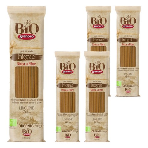 그라노로 통밀 링귀네, 500g, 5개