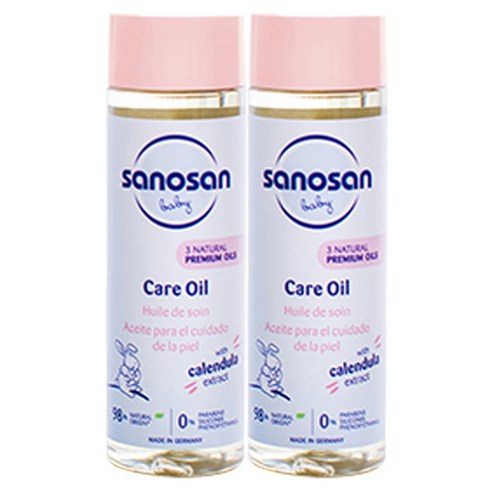 사노산 2.0 베이비 피부 보습 마사지 케어오일, 2개, 200ml