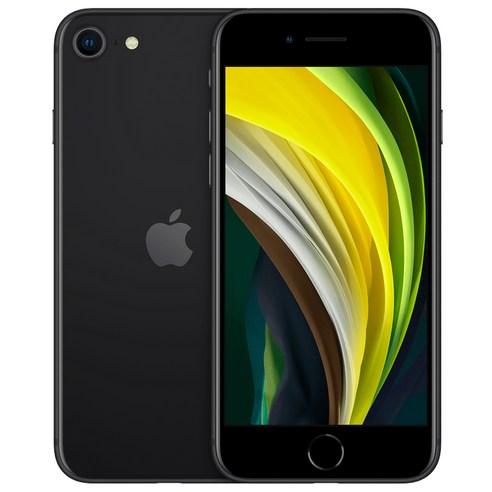 Apple 2020 아이폰 SE 2세대 자급제, 블랙, 64GB