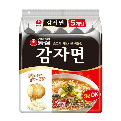 농심 감자면, 10개