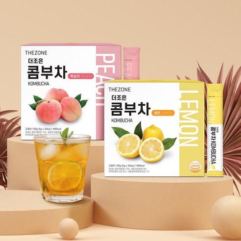 건강한 삶을 위한 차세대 건강음료, 더조은 콤부차