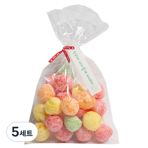 피크닉하우스 비접착봉투 30p + 포장타이 레드 30p + 친구야 민트택 30p, 혼합 색상, 5세트