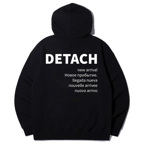 크루클린 DETACH 오버핏 후드티 HRL-845