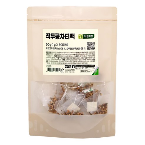 자연지인 작두콩 차 삼각티백, 1g, 150개입, 2개