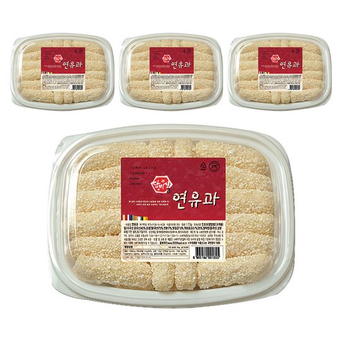 담미정 한과 연유과, 170g, 4개