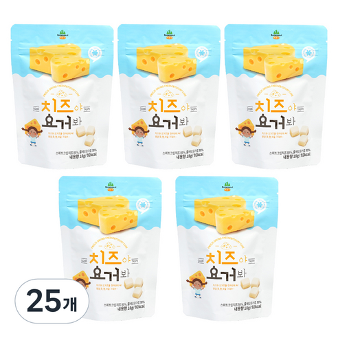 산마을 치즈야 요거봐, 18g, 25개